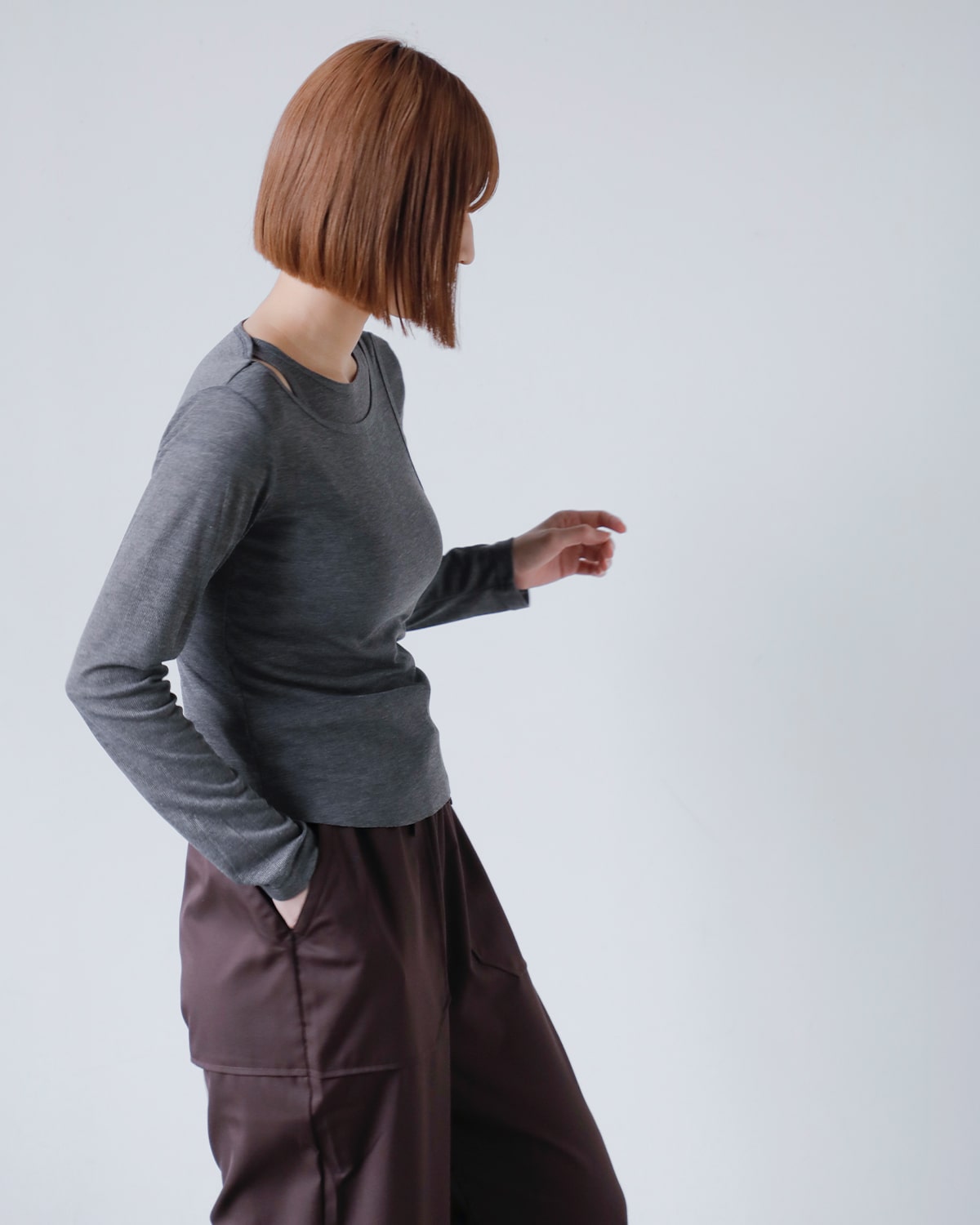 kiehtova(キエトヴァ)レイヤードシアートップス “LAYERED SHEER TOPS” ktwr7