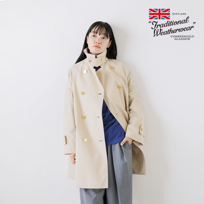 Traditional Weatherwear(トラディショナルウェザーウェア)TCウェザーロッキー撥水コットンライクマールトンダブルコート“MALTONDOUBLE”l251kgfco0465ro