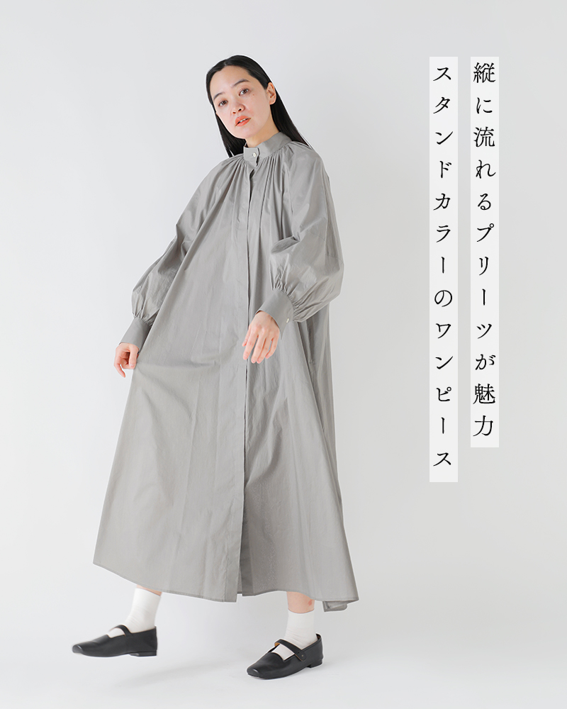 Traditional Weatherwear(トラディショナルウェザーウェア)リバティタナローンコットンシャツワンピース“DEVON”l251osfop0309lm