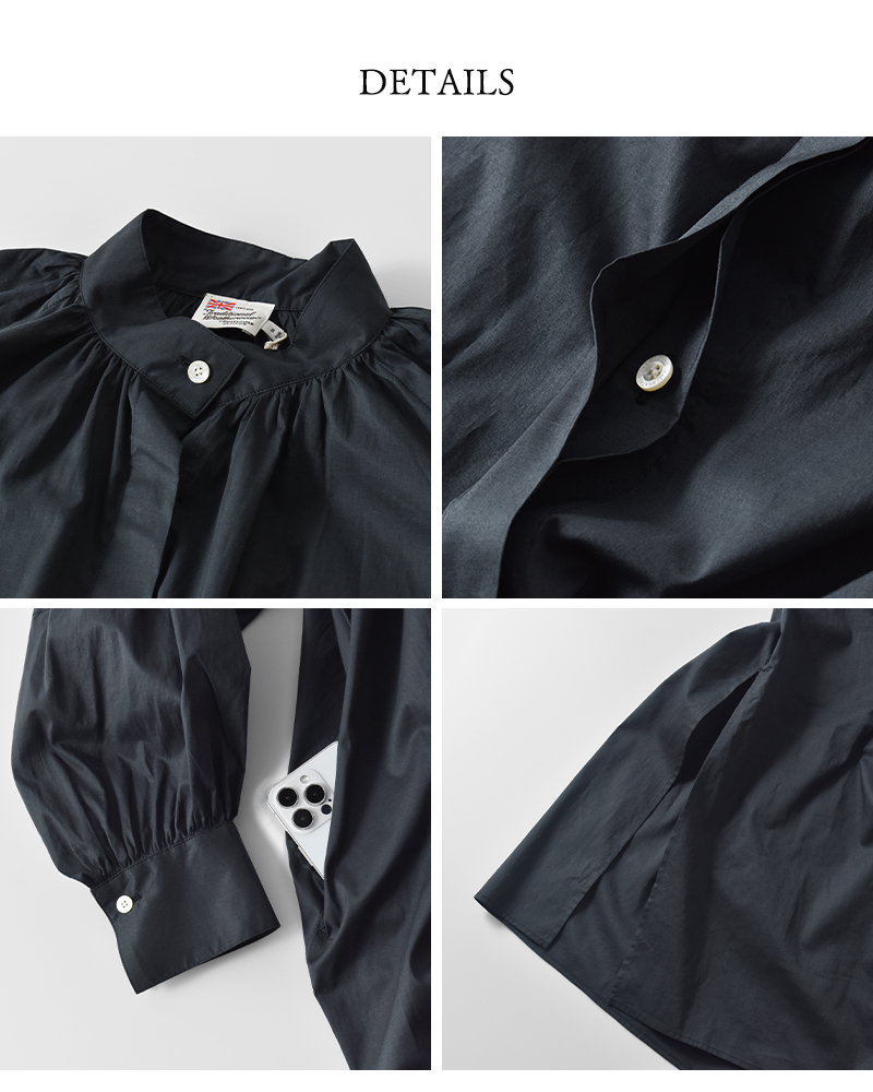 Traditional Weatherwear(トラディショナルウェザーウェア)リバティタナローンコットンシャツワンピース“DEVON”l251osfop0309lm