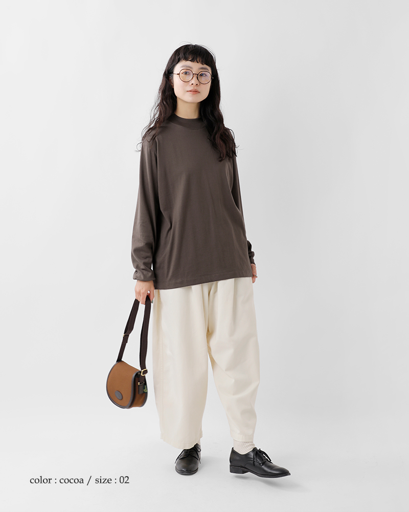 LIFiLL(tB)Rbgj[ V bNlbN OX[u TVc gCOTTONY MOCKNECKh lf003-01