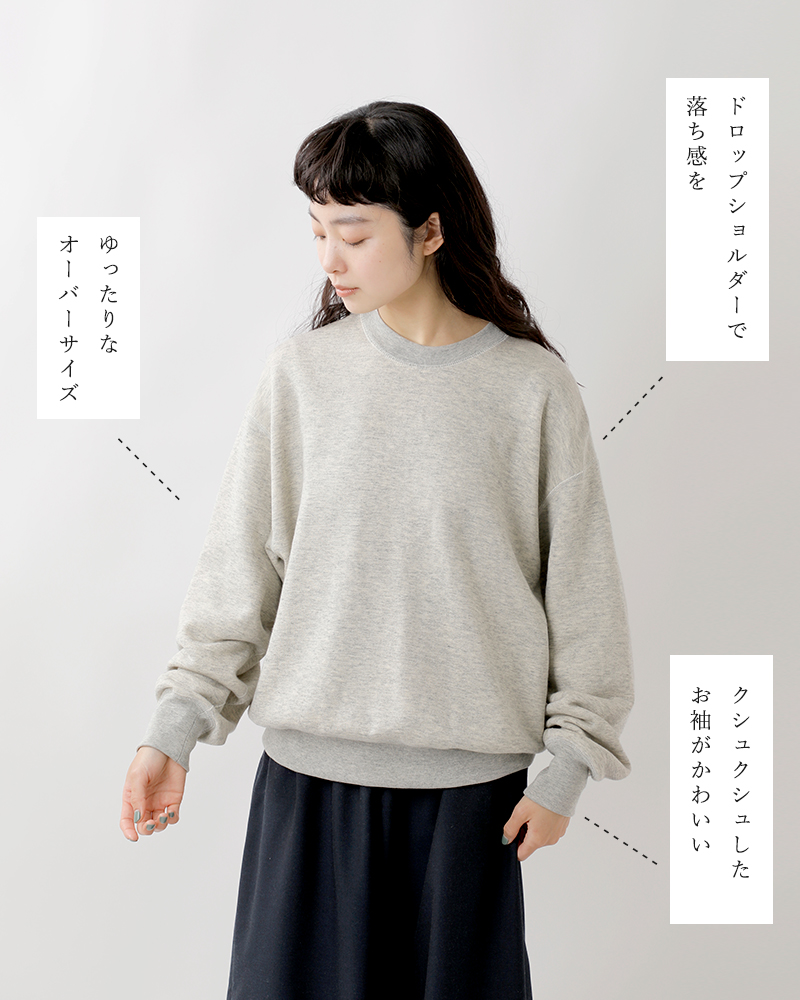 LIFiLL(tB)Rbgj[ ݗ I[o[TCY XEFbg vI[o[ gCOTTONY ݗ OVERSIZED SWEATh lf008-03