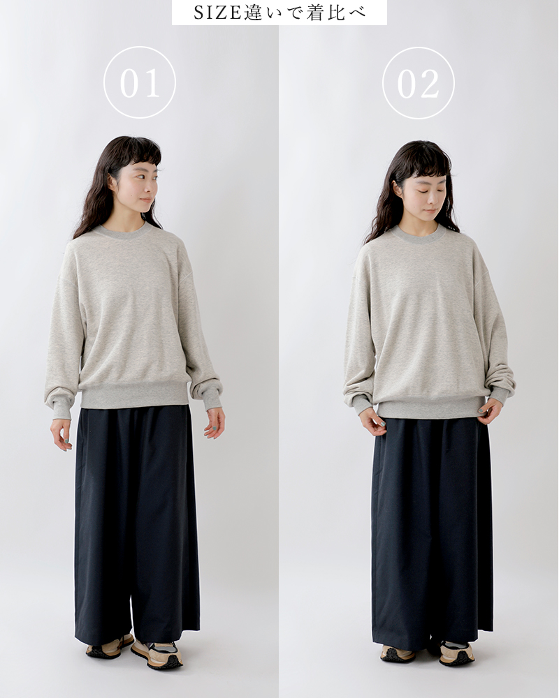 LIFiLL(tB)Rbgj[ ݗ I[o[TCY XEFbg vI[o[ gCOTTONY ݗ OVERSIZED SWEATh lf008-03