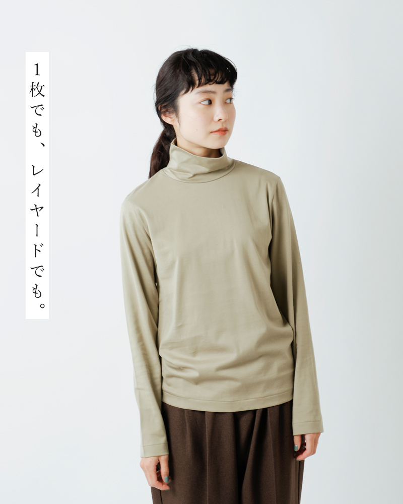 LIFiLL(tB)Rbgj[ V nClbN OX[u TVc gCOTTONY HIGHNECKh lf022-01
