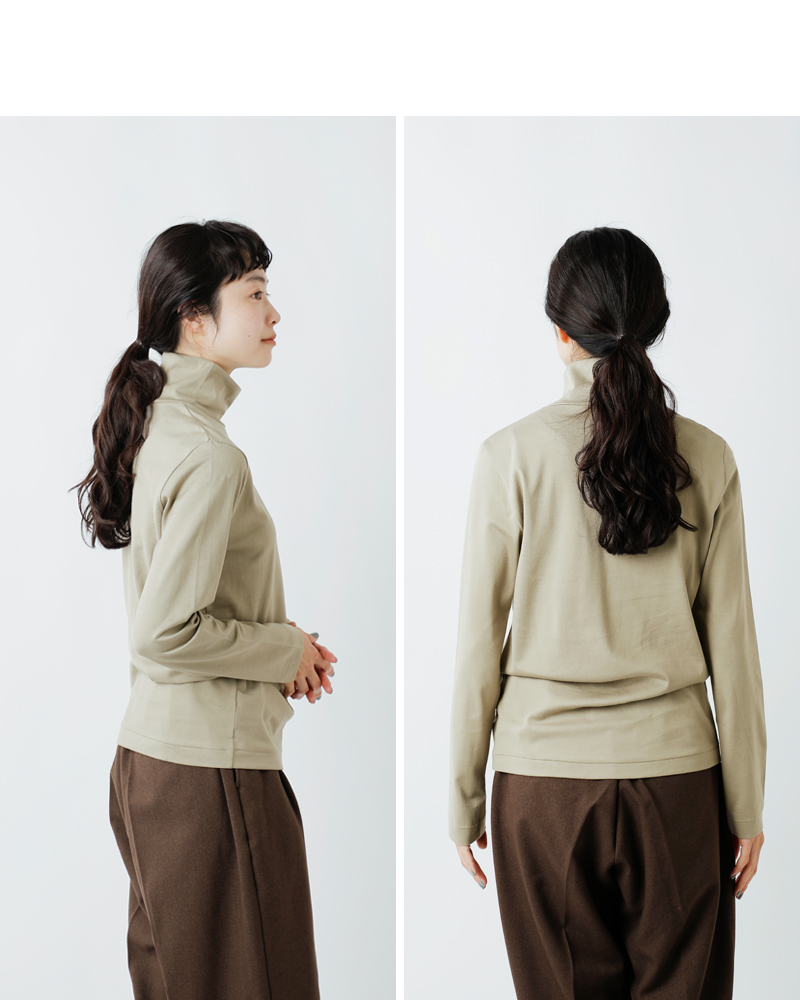 LIFiLL(tB)Rbgj[ V nClbN OX[u TVc gCOTTONY HIGHNECKh lf022-01