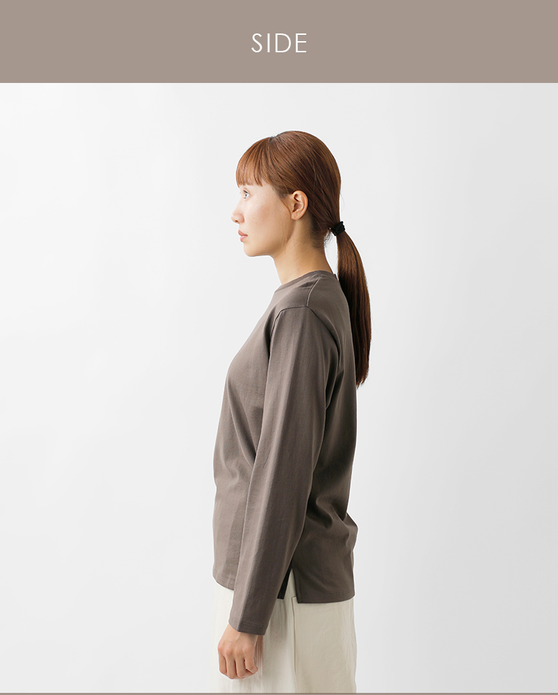 LIFiLL(tB)Rbgj[VXbgOX[uTVcgCOTTONYSLITLONGSLEEVETEEhlf044-01