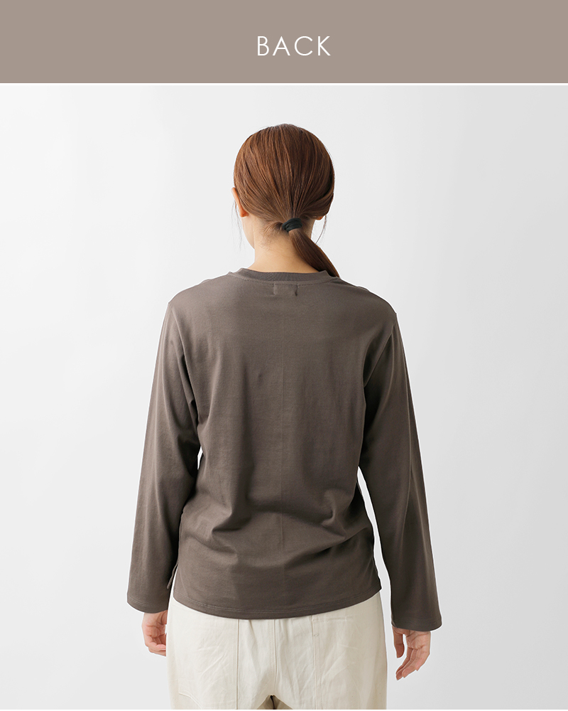LIFiLL(tB)Rbgj[VXbgOX[uTVcgCOTTONYSLITLONGSLEEVETEEhlf044-01