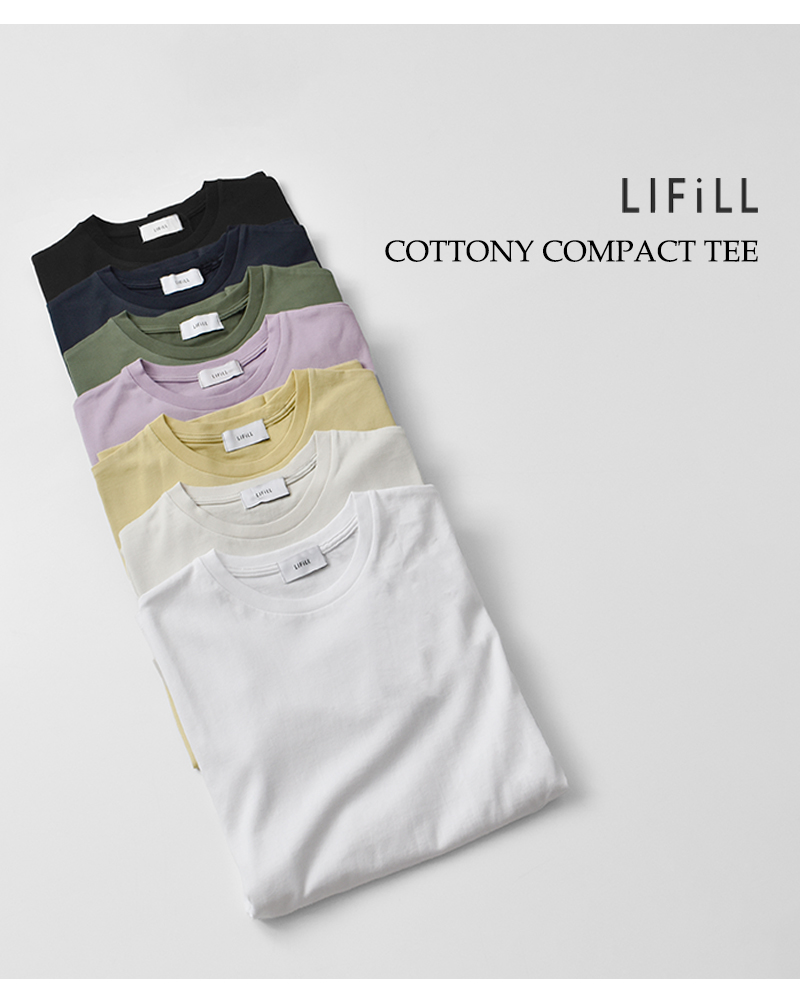 LIFiLL(tB)Rbgj[RpNgTVcgCOTTONYCOMPACTTEEhlf079-01