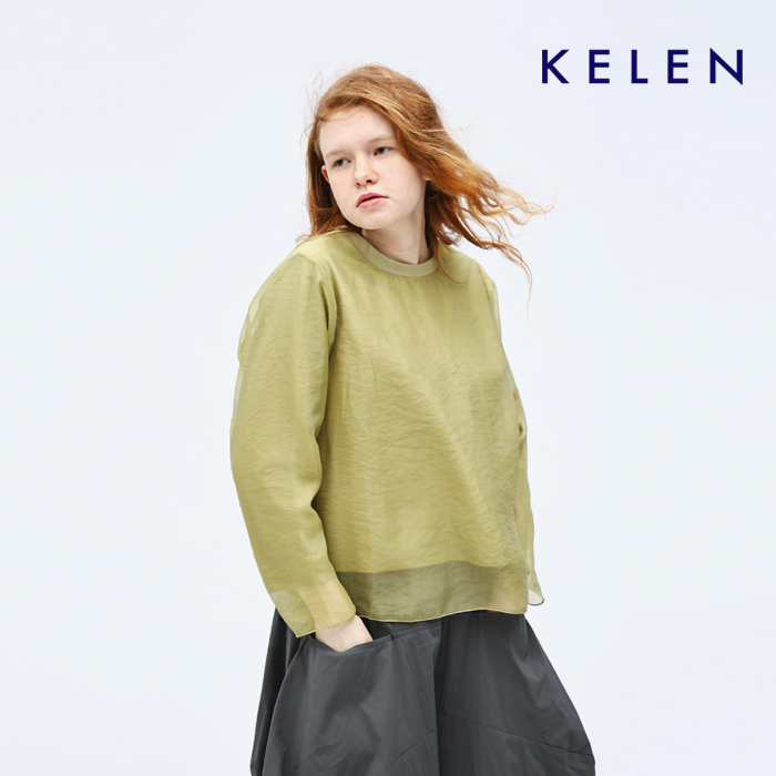 kelen(ケレン)レイヤードデザイントップス“SANE”lkl24hbl2109