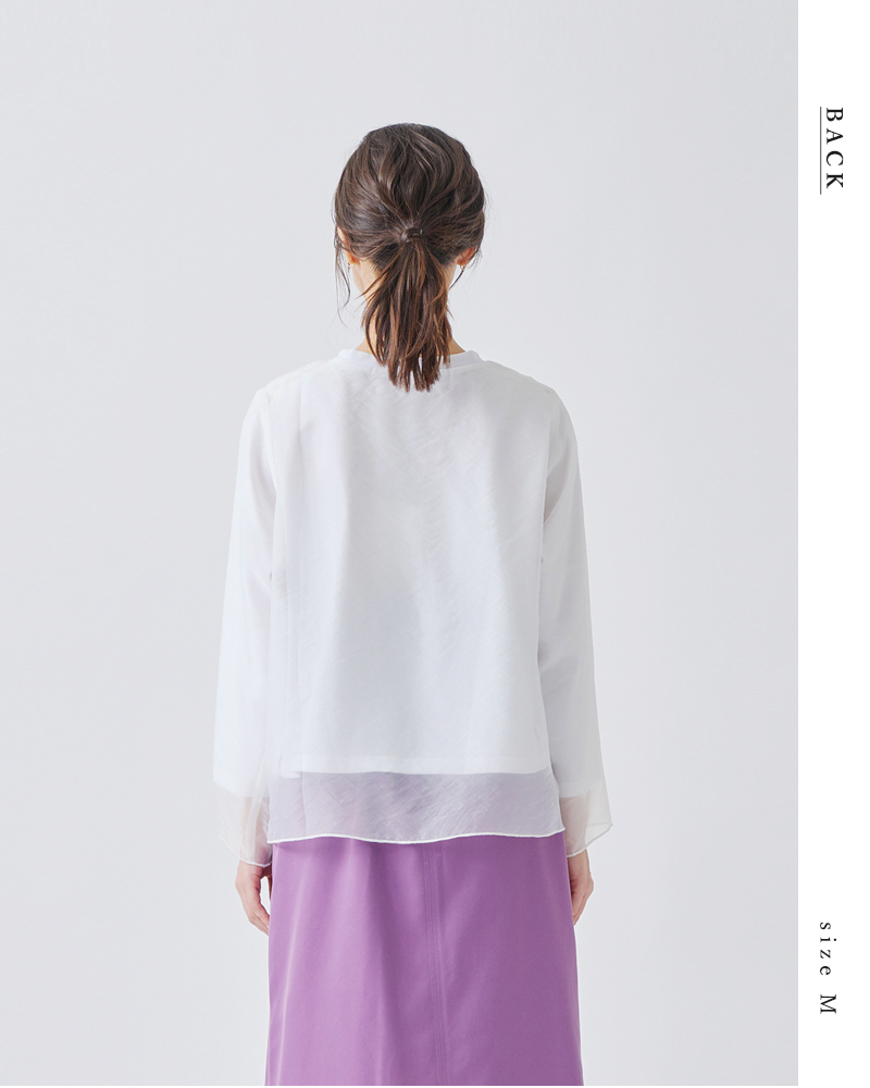 kelen(ケレン)レイヤードデザイントップス“SANE”lkl24hbl2109
