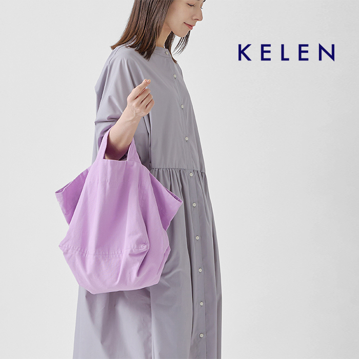 kelen(ケレン)コットンボックスバッグ“JYEPA”lkl25hac2030