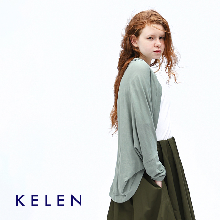 kelen(ケレン)コットンジャージースクエアボレロ“OLIANA”lkl25hbl2222