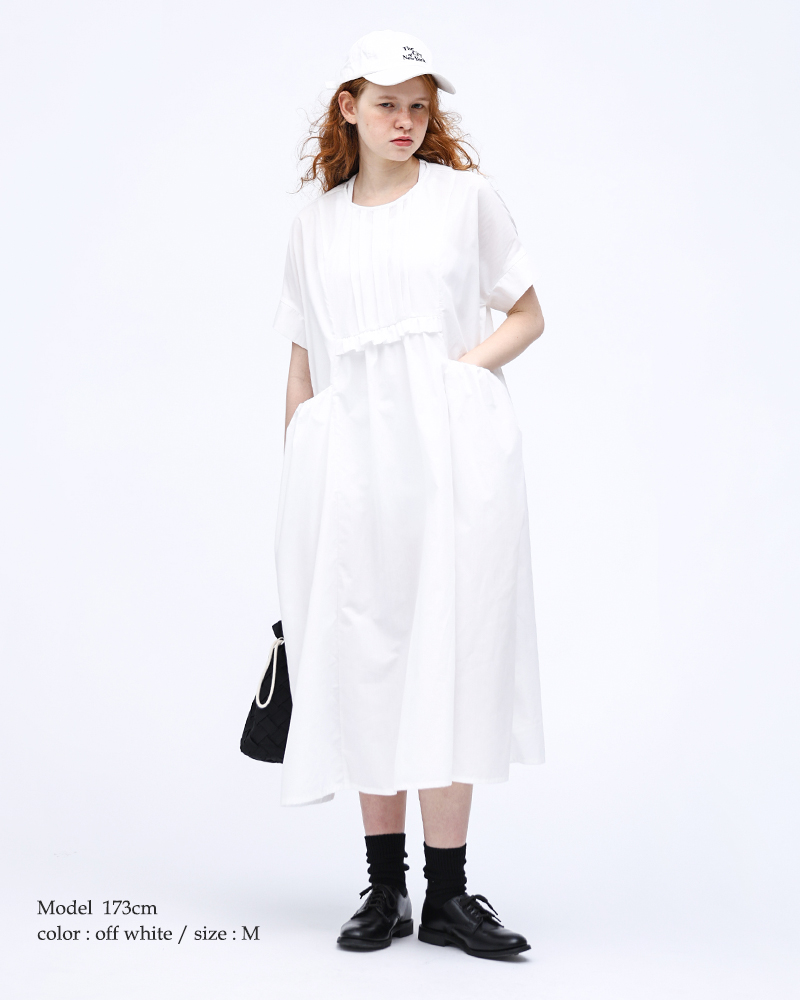 kelen(ケレン)フロントタックデザインドレス“SILO”lkl25hop2094