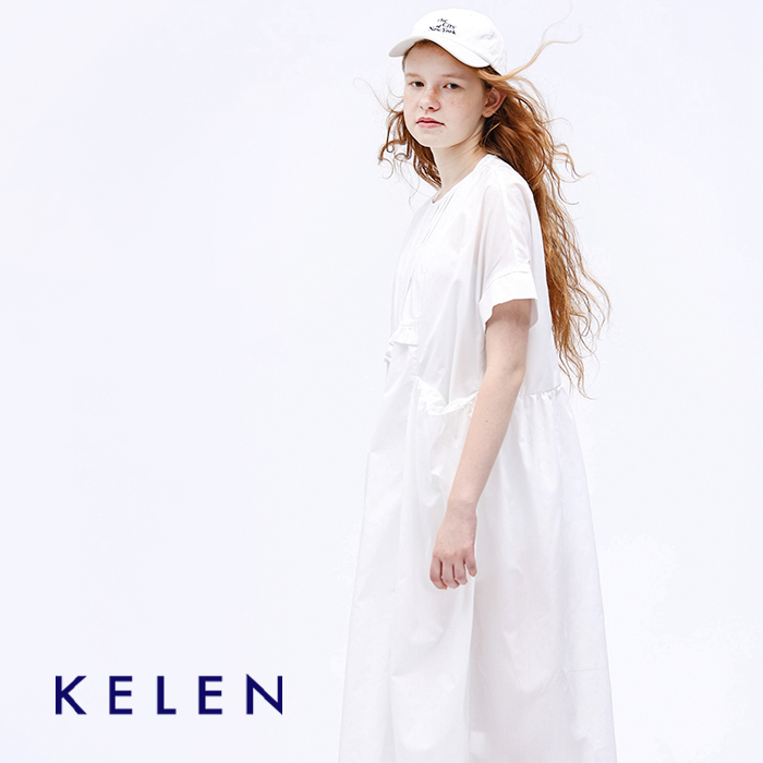 kelen(ケレン)フロントタックデザインドレス“SILO”lkl25hop2094