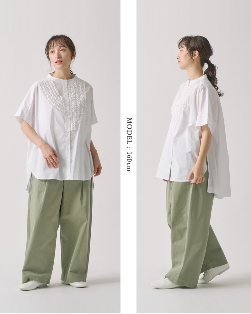 kelen(ケレン)アシンメトリーフリルデザインブラウス“RIFFUL”lkl25sbl2225