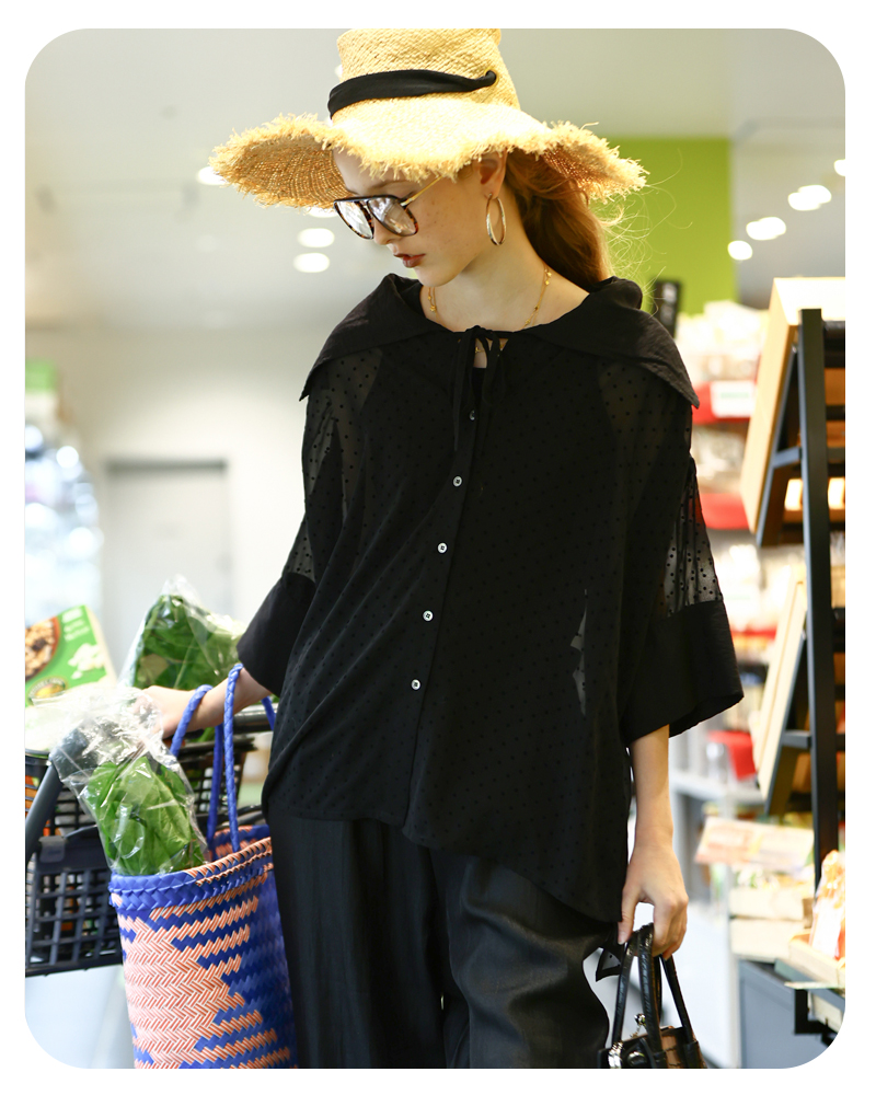 kelen(ケレン)セーラーカラーブラウス“YIMO”lkl25sbl2227