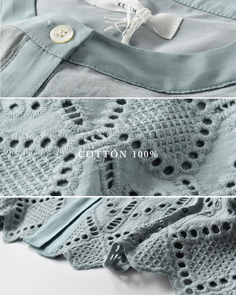 kelen(ケレン)カットワークレースデザインノースリーブワンピース“REI”lkl25sop2109