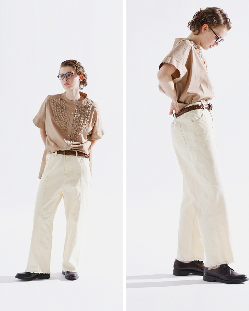 kelen(ケレン)フリンジデザインデニムパンツ“DUCO”lkl25spt2095