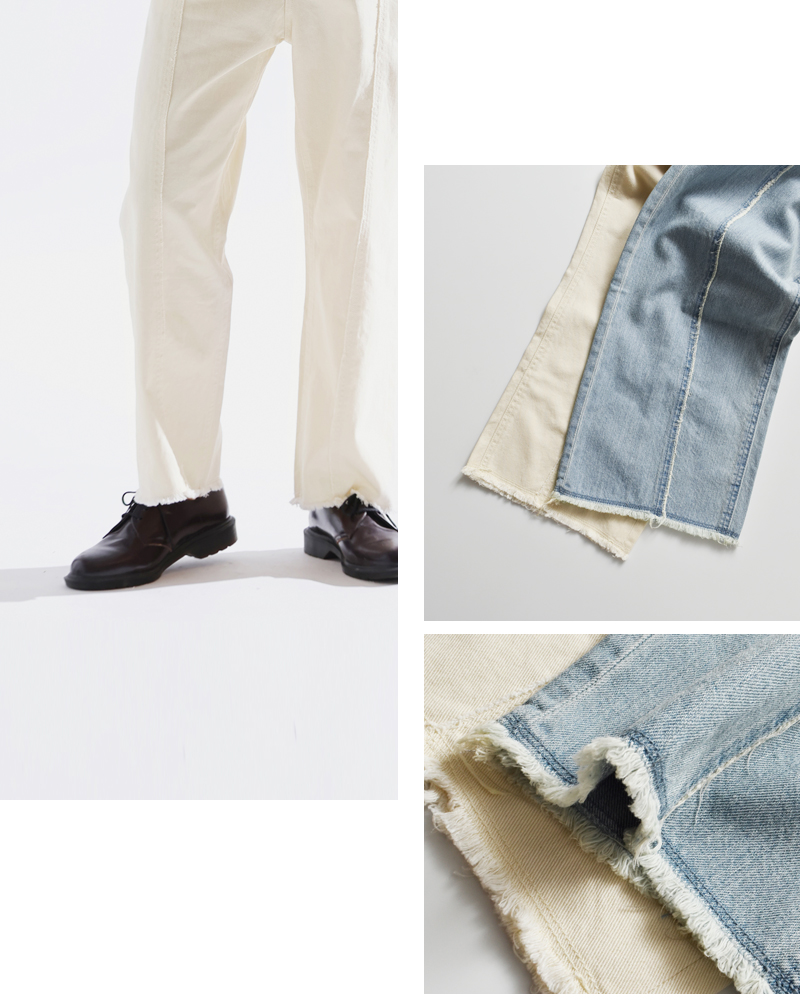 kelen(ケレン)フリンジデザインデニムパンツ“DUCO”lkl25spt2095