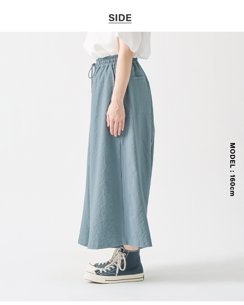 kelen(ケレン)シアサッカーラップデザインパンツ“WIEL”lkl25spt2103