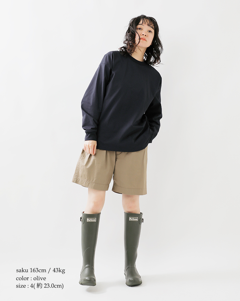 バブアー BEDE レインブーツ OLIVE - EVERGREEN