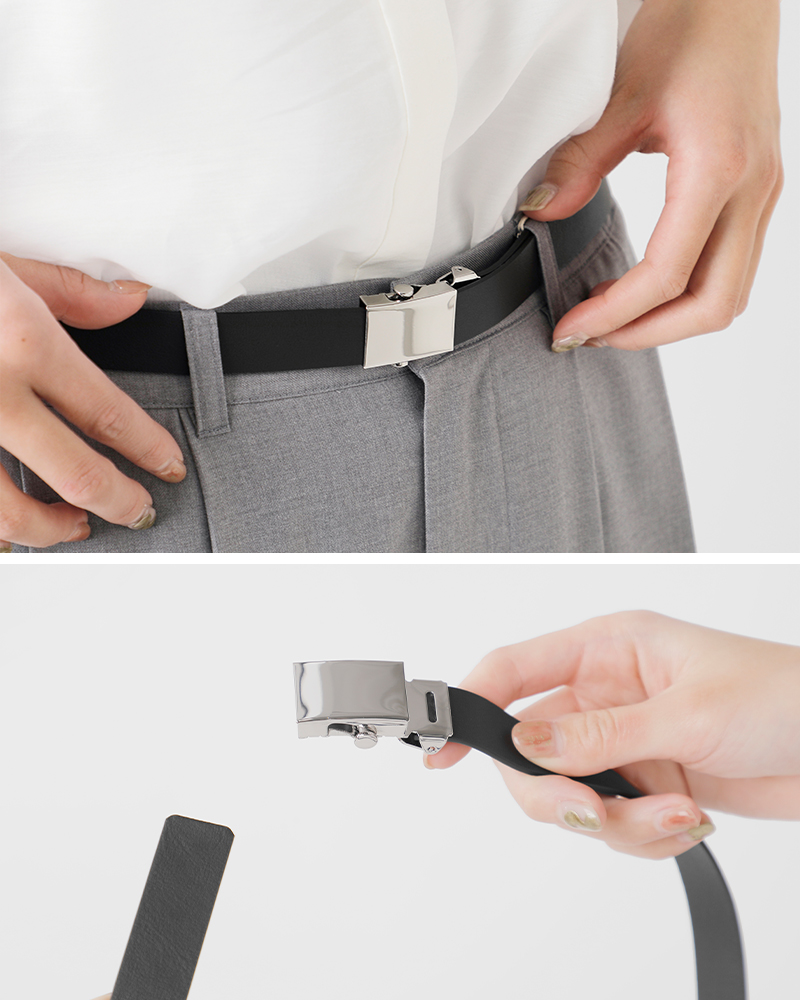 LEFIJE(レフィエ)カウレザーGIベルト“Tresor”m4689a