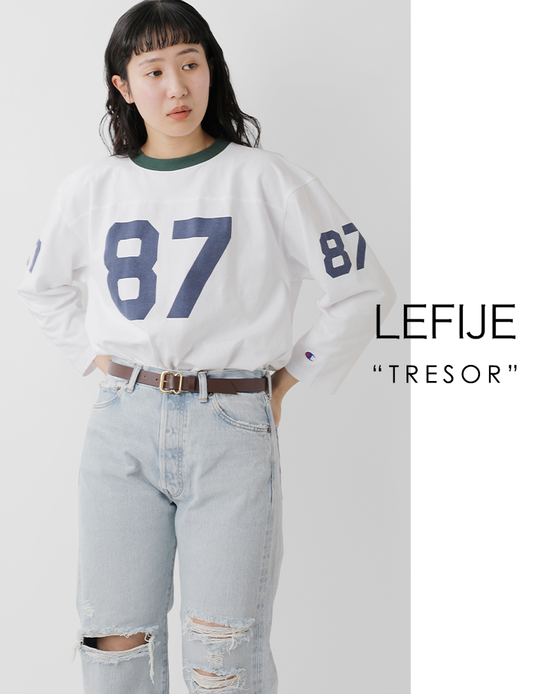 LEFIJE(レフィエ)カウレザーリングベルト“Tresor”m5032a