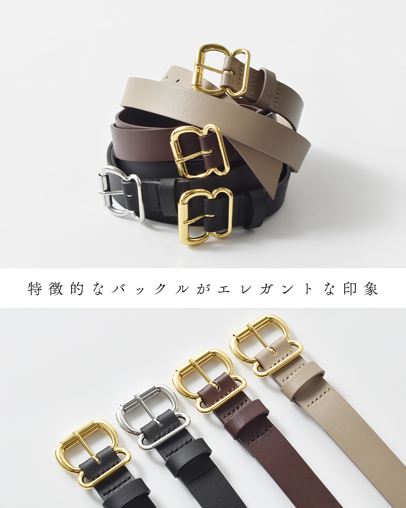 LEFIJE レフィエ カウレザー リング ベルト “Tresor” m5032a-mn