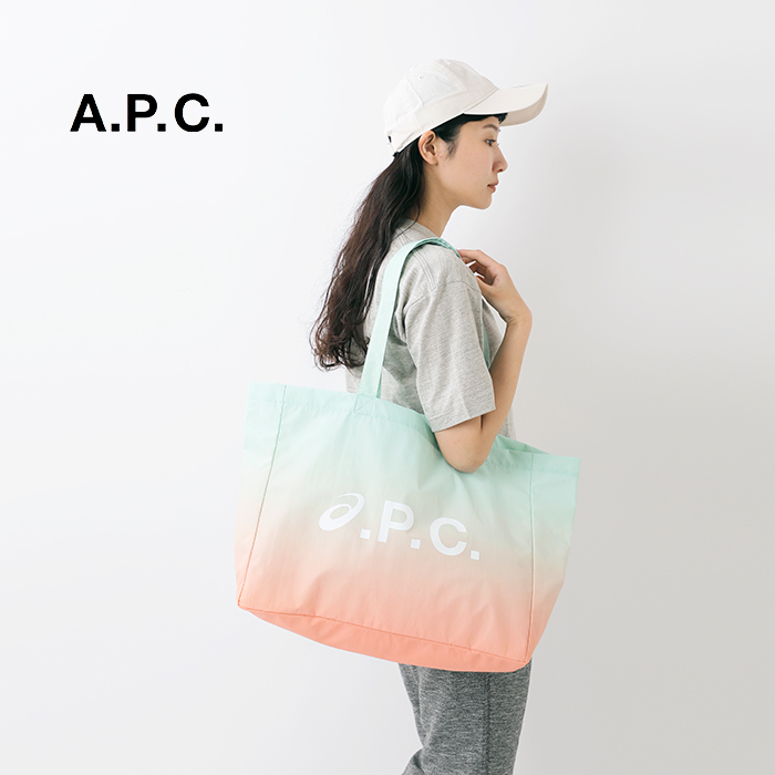 A.P.C.(アー・ペー・セー)ショッピングダイアンアシックストートバッグ“SHOPPINGDIANEASICS”m67002