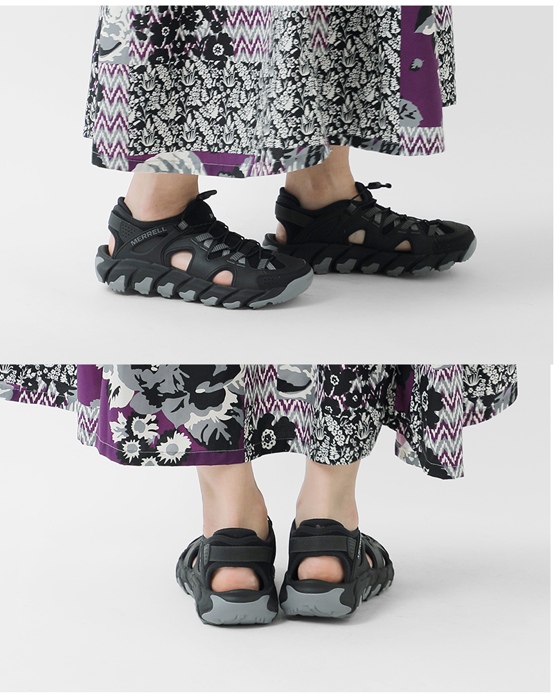 MERRELL(メレル)撥水レザーメッシュアッパースニーカーサンダル“MAIPOEXPLORERSIEVE”maipo-ex-sieve