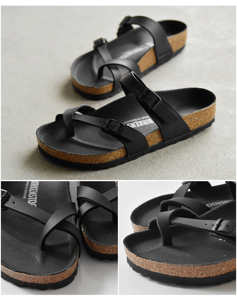 【BIRKENSTOCK】Mayari クロスストラップ サンダル ブラック Mayari / マヤリ ビルコフロー ブラック | BIRKENSTOCK