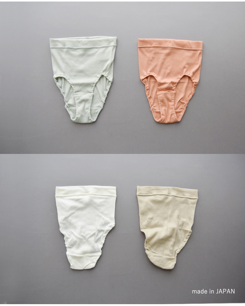 me.(ミードット)スーピマコットンリブテレコショーツme-18155