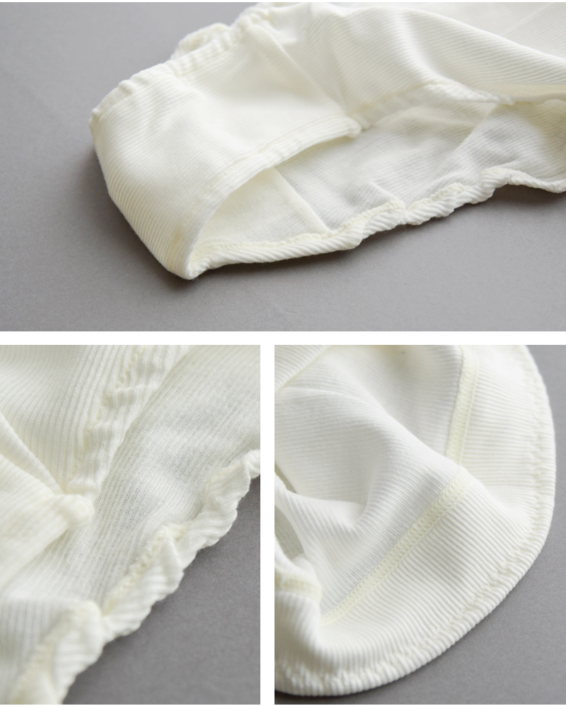 me.(ミードット)スーピマコットンリブテレコショーツme-18155