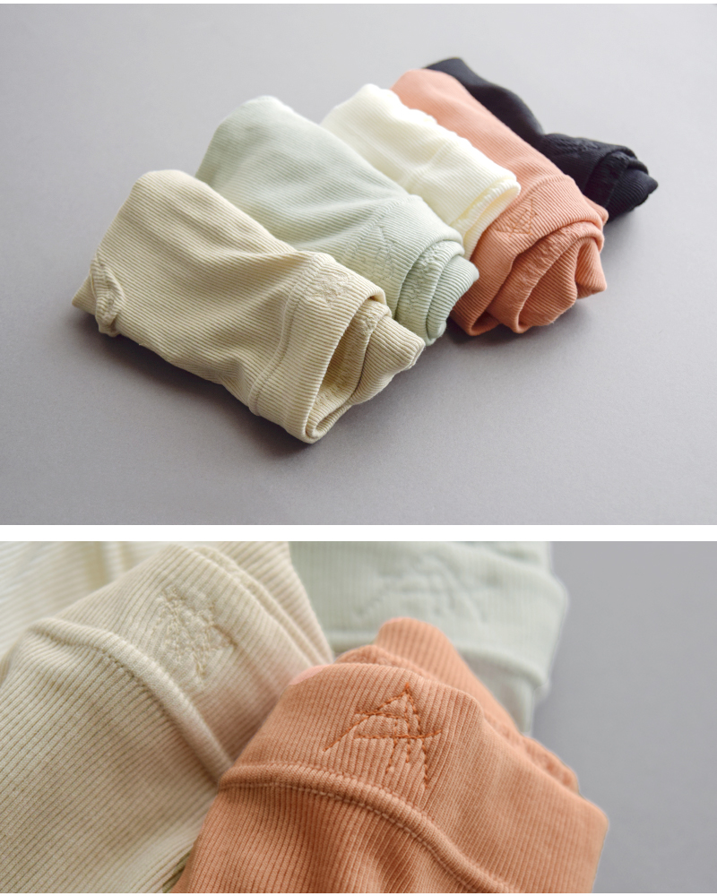 me.(ミードット)スーピマコットンリブテレコショーツme-18155