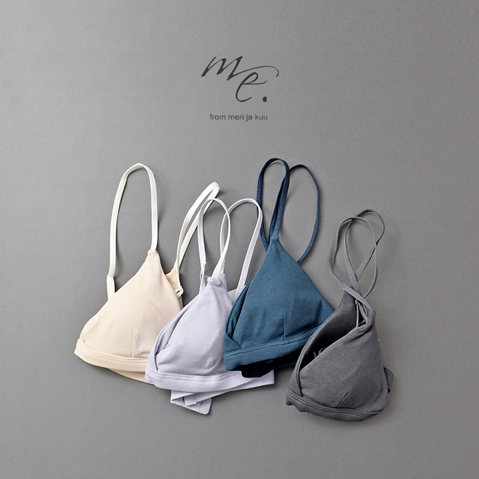 me.(ミードット)スーピマコットンシルクブラme-18351