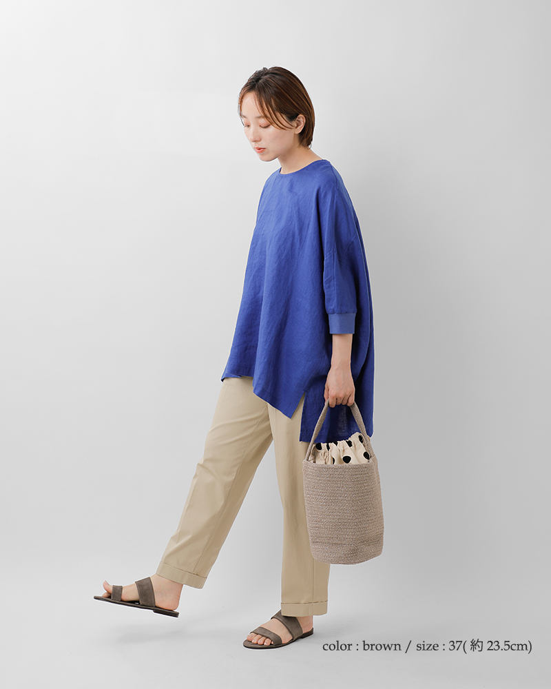 VINILO(ヴィニーロ)スエード2ベルトフラットサンダルmi-7915-274-af