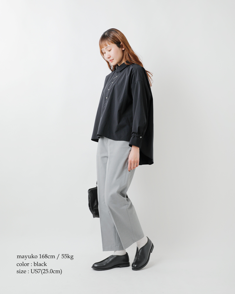 molle shoes(モールシューズ)撥水 カウレザー フラット カンフーシューズ “KUNG-FU” mls210301-13