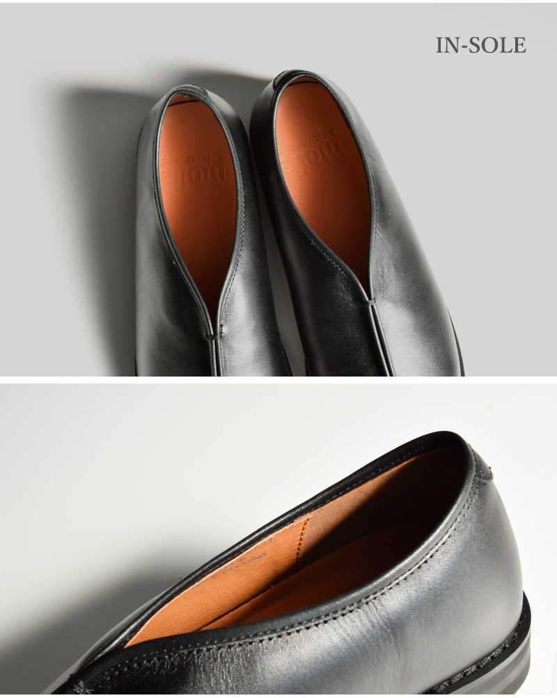 molle shoes(モールシューズ)撥水 カウレザー フラット カンフーシューズ “KUNG-FU” mls210301-13