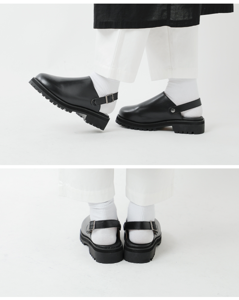 molle shoes(モールシューズ)撥水 カウレザー エンジニア 2way サンダル “ENGINEER SANDAL” mls210301-14