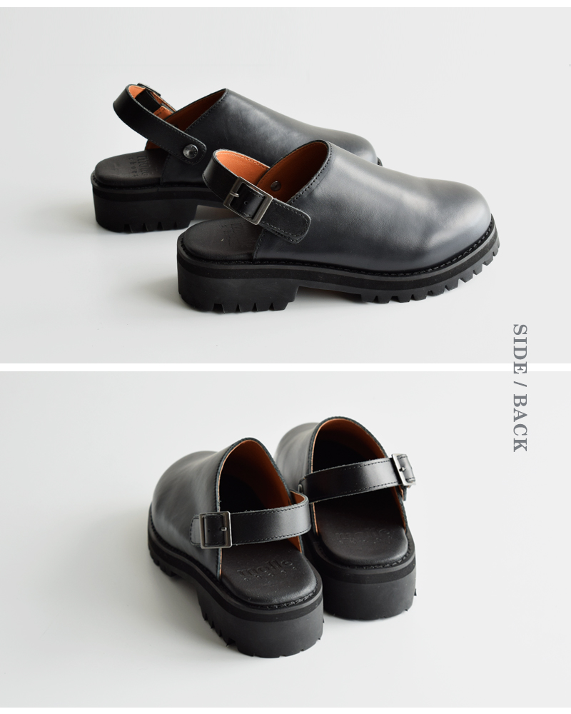 molle shoes(モールシューズ)撥水 カウレザー エンジニア 2way サンダル “ENGINEER SANDAL” mls210301-14