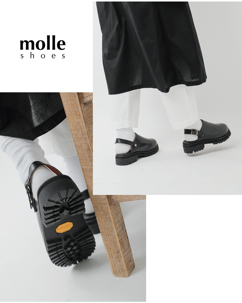 molle shoes(モールシューズ)撥水 カウレザー エンジニア 2way サンダル “ENGINEER SANDAL” mls210301-14