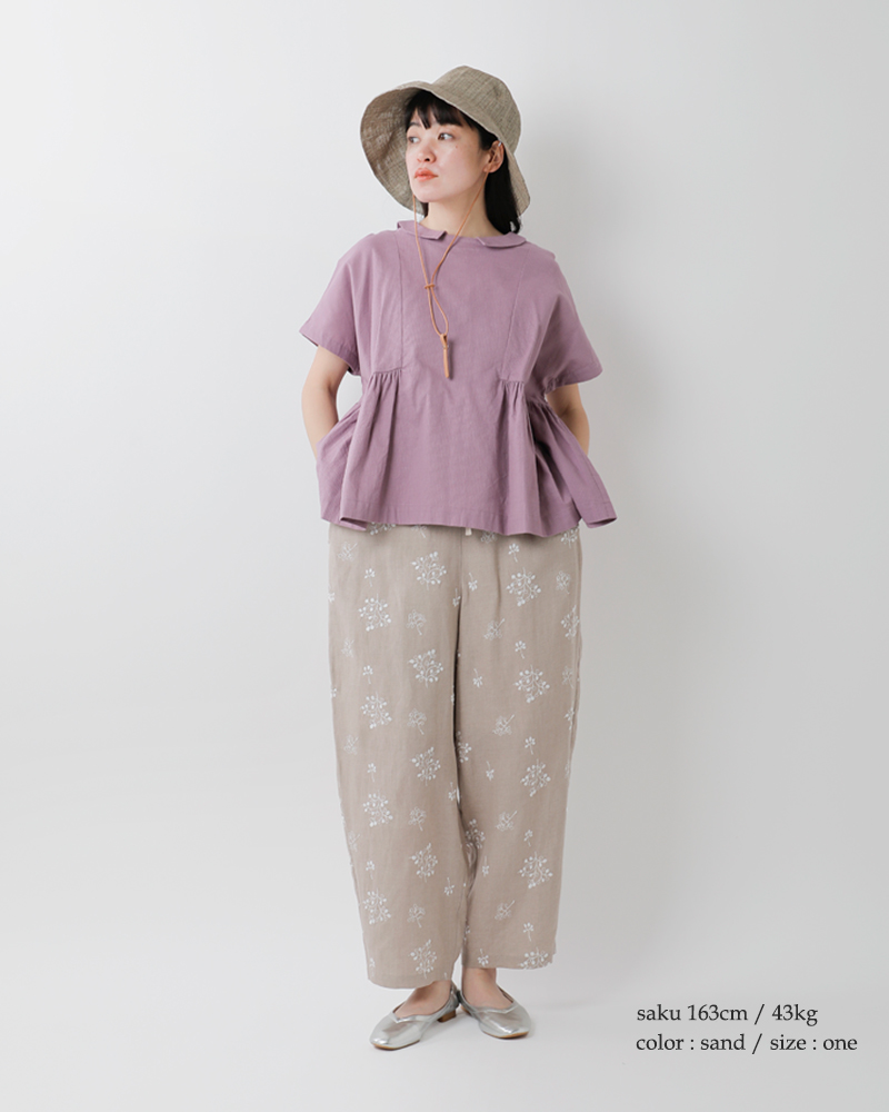 Nine Tailor ナインテイラー チューリップ ハット “Poir Orchid