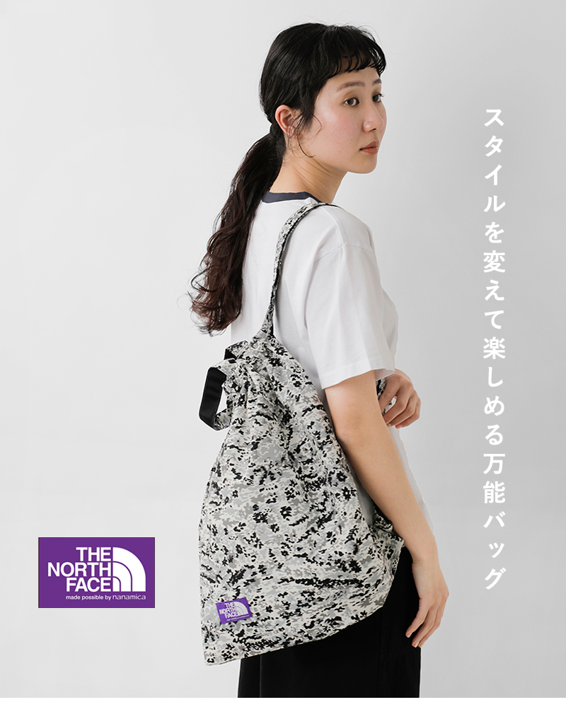 早い者勝ち!!! TNF PURPLE LABEL ◆ フラワーフィールドトート nanamica / Flower Printed Field Tote