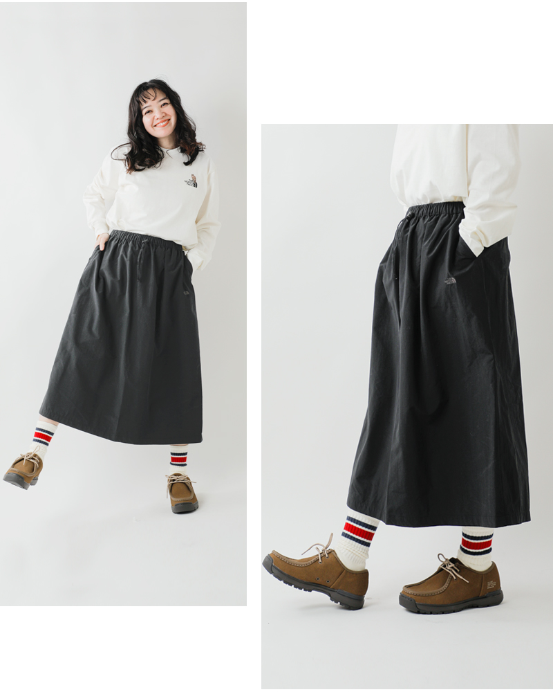 THE NORTH FACE(ノースフェイス)撥水ジャーニーズギャザースカート“JourneysGatherskirt”nbw32564