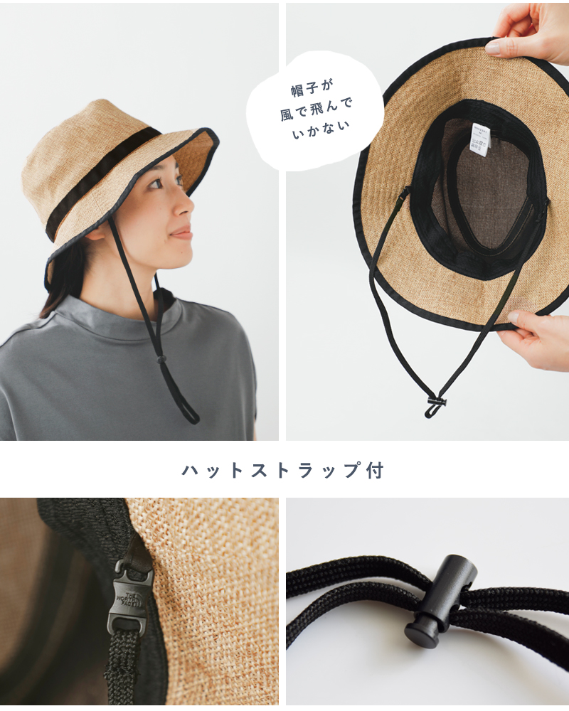 THE NORTH FACE(ノースフェイス)ストローハイクハット“HIKEHat”nn02341