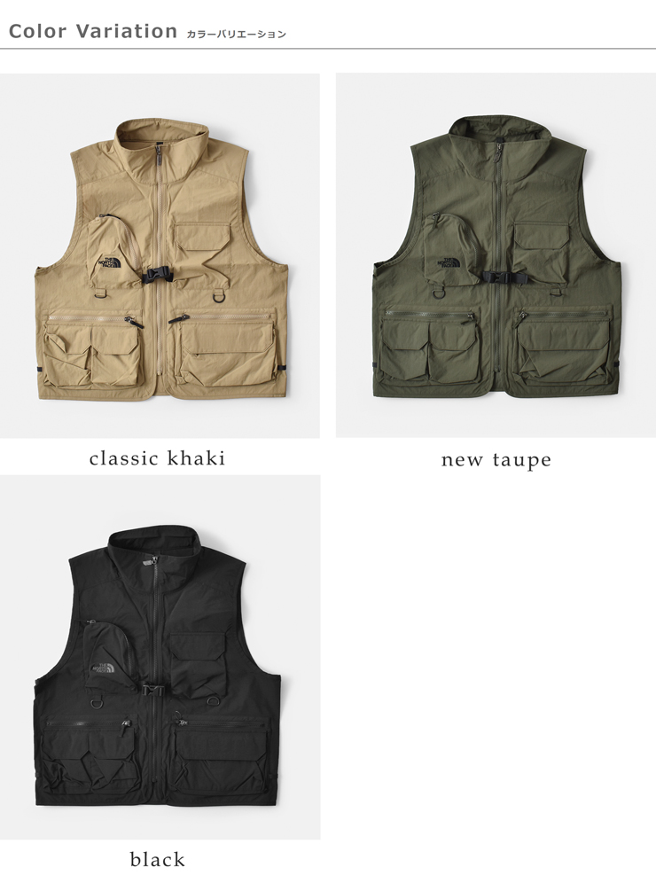 THE NORTH FACE(ノースフェイス)撥水フィールドユーティリティベスト“FieldUtilityVest”np22531