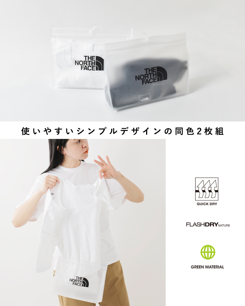 THE NORTH FACE(ノースフェイス)コットンショートスリーブフラッシュドライパックTシャツ“S/SFDPackTee”nt32542