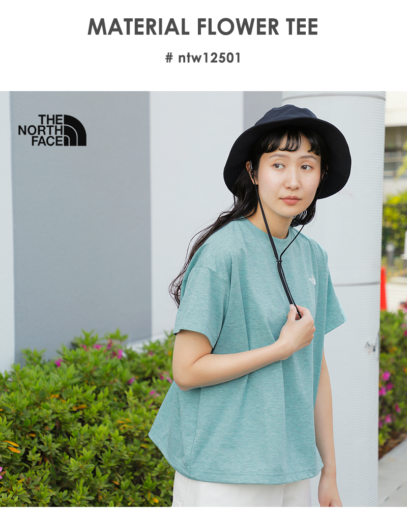 THE NORTH FACE ノースフェイス マテリアル フラワー Tシャツ