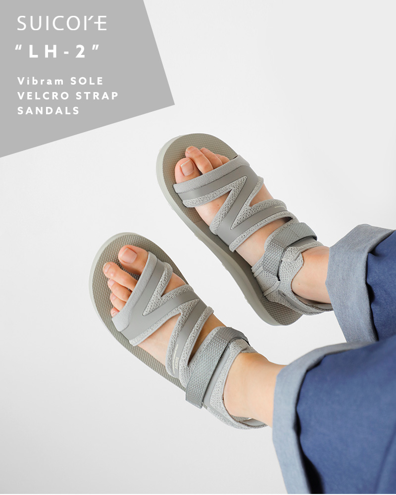 SUICOKE スイコック ビブラム ソール ベルクロ ストラップ