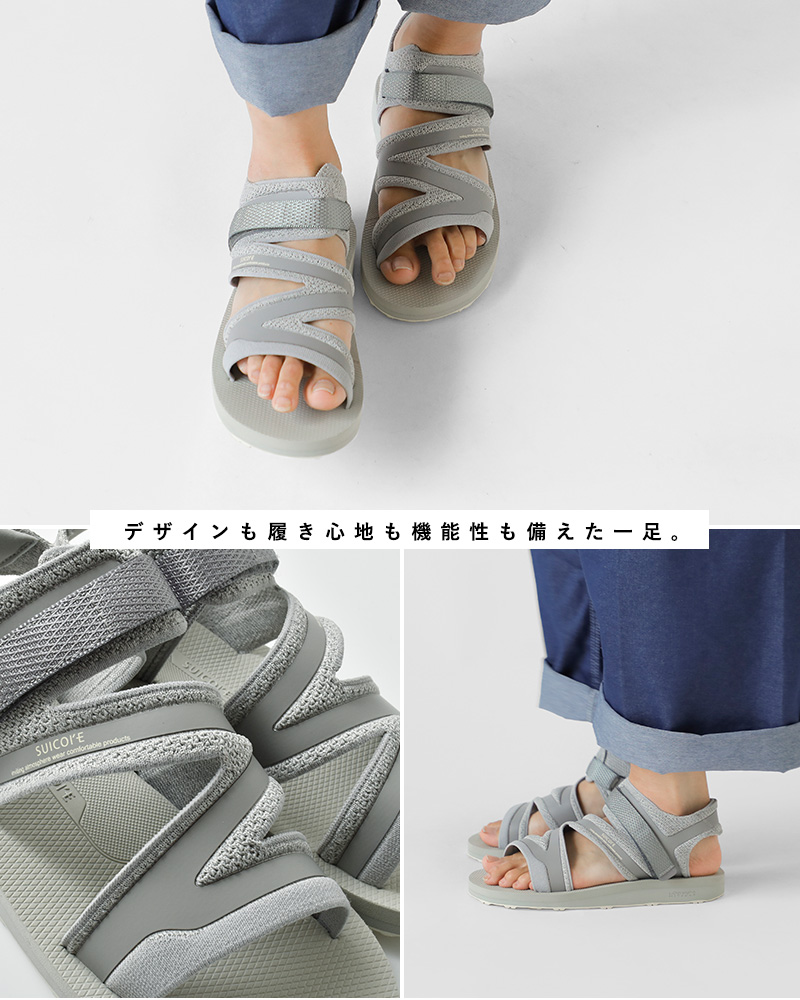 SUICOKE スイコック ビブラム ソール ベルクロ ストラップ